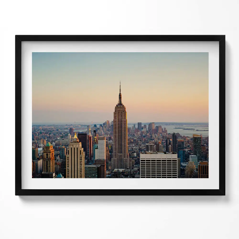 Obraz s rámom Panoráma New Yorku