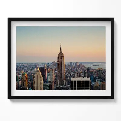 Obraz s rámom Panoráma New Yorku