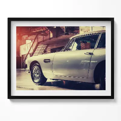 Obraz s rámom Aston Martin DB5