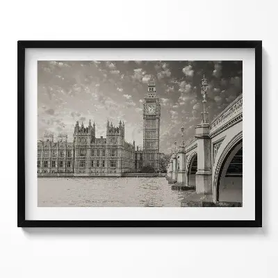 Obraz s rámom Londýn Big Ben
