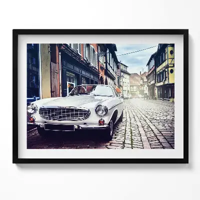 Obraz s rámom Retro auto