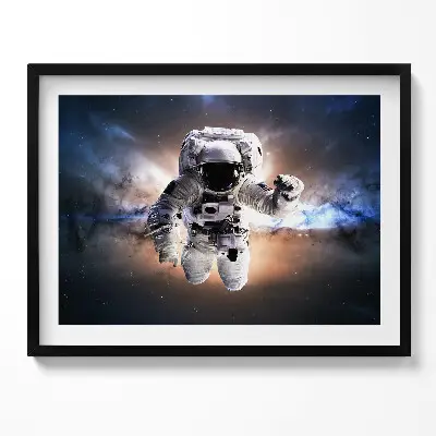 Obraz s rámom Astronaut vo vesmíre