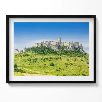 Obraz s rámom Spišský hrad