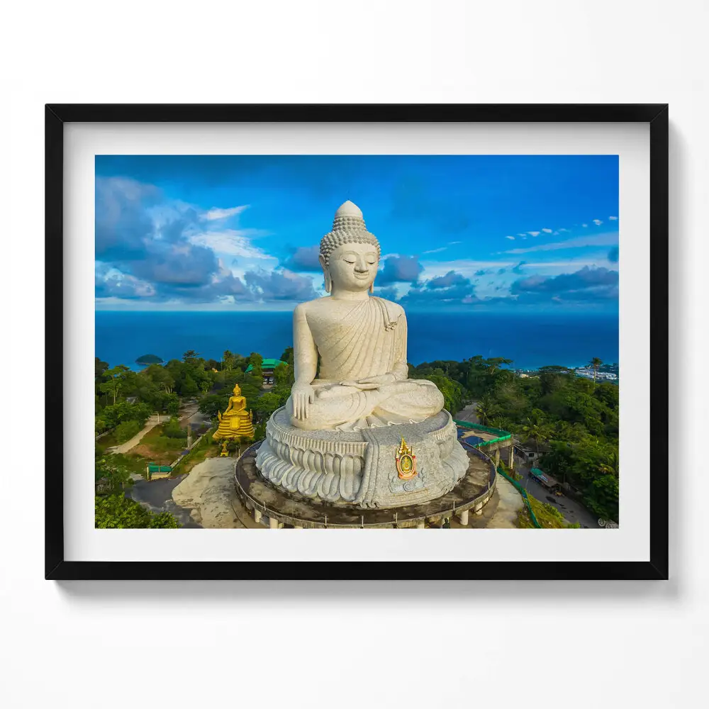 Obraz s rámom Budha Phuket Thajsko