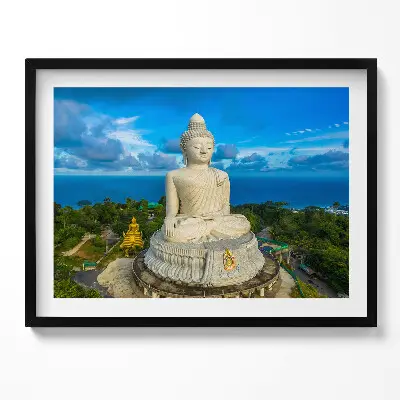 Obraz s rámom Budha Phuket Thajsko