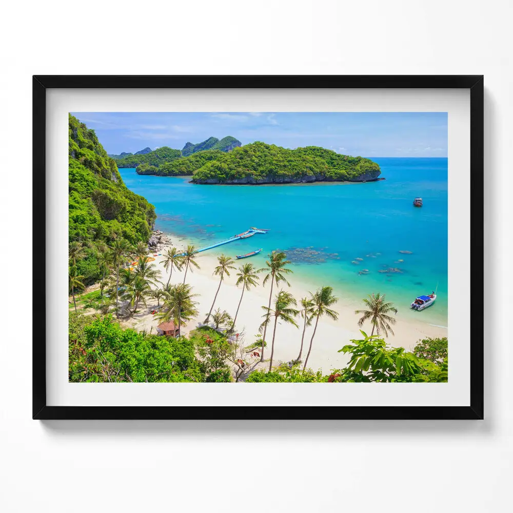 Obraz s rámom Národný park Koh Samui, Thajsko