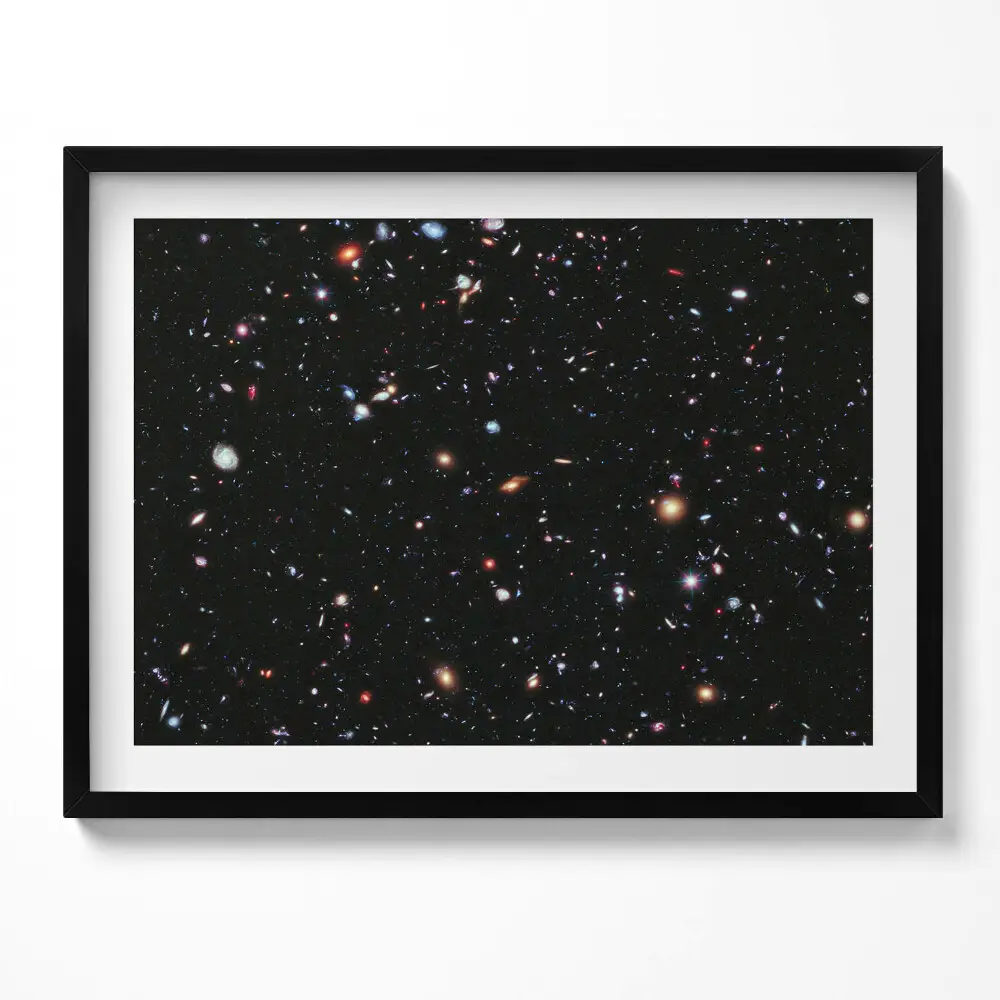 Obraz v ráme s fotografiou vesmíru od NASA
