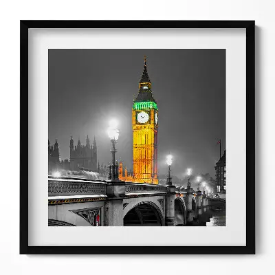 Obraz v ráme Big Ben vo Veľkej Británii