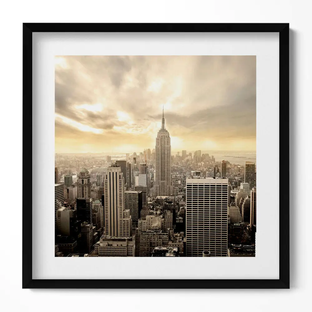 Obraz v ráme Panoráma Empire State Building