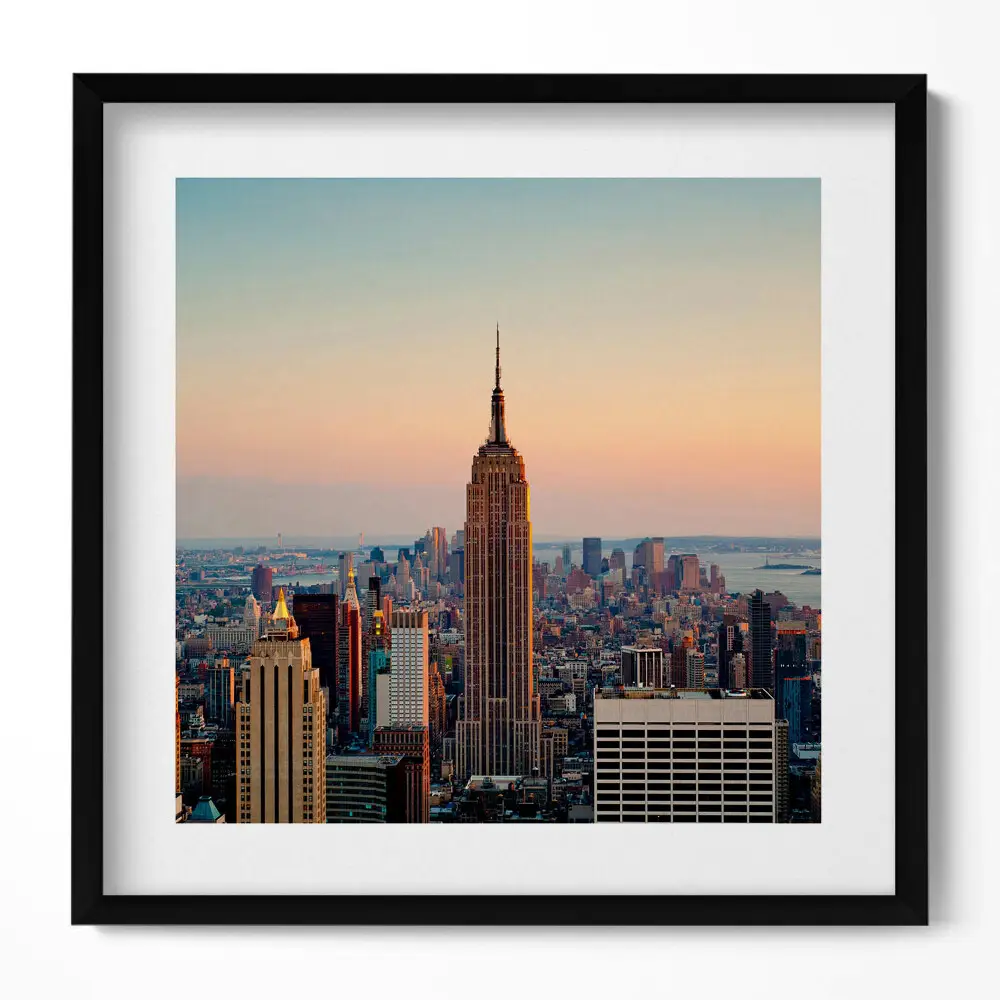 Obraz v ráme Panoráma New Yorku