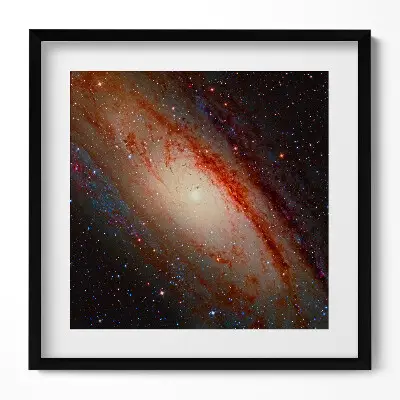 Obraz v ráme Vesmírna galaxia a hviezdy
