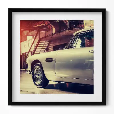 Obraz v ráme Aston Martin DB5