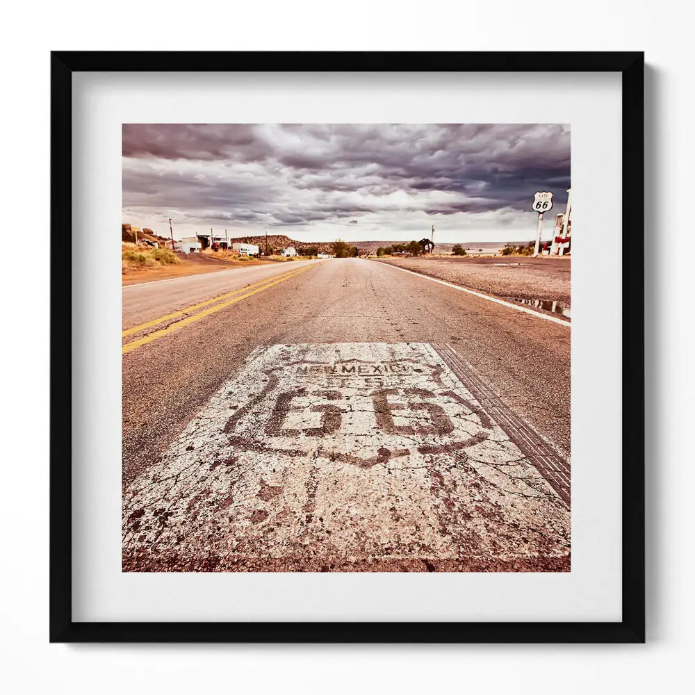 Obraz v ráme Americká cesta Route 66