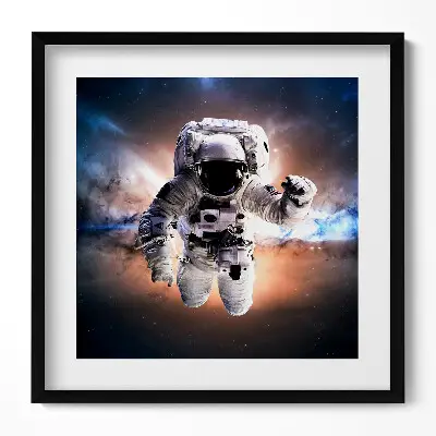 Obraz v ráme Astronaut vo vesmíre