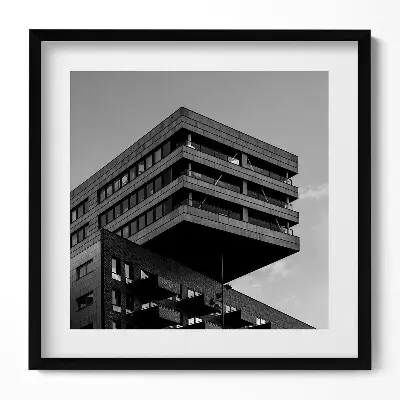 Obraz v ráme Architektúra v Amsterdame