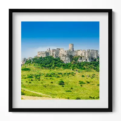 Obraz v ráme Spišský hrad na Slovensku