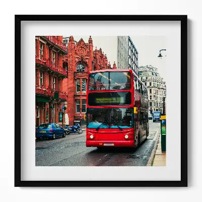 Obraz v ráme Birmingham Bus UK