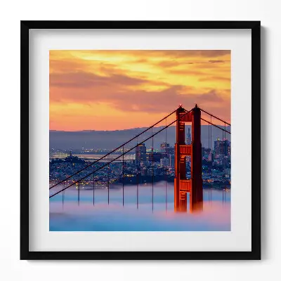 Obraz v ráme Most v San Franciscu