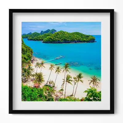 Obraz v ráme Národný park Koh Samui, Thajsko