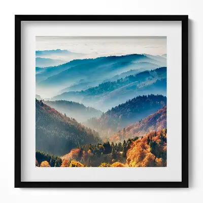 Obraz v ráme Horská krajina