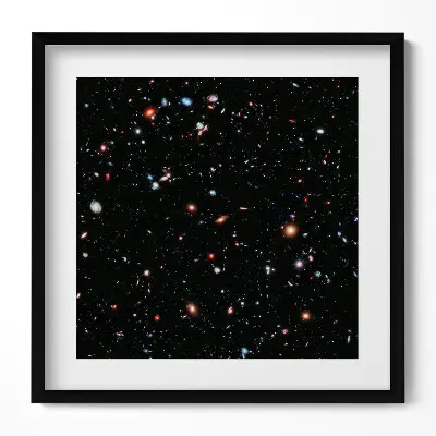 Obraz v ráme Fotografia NASA Hviezdny vesmír