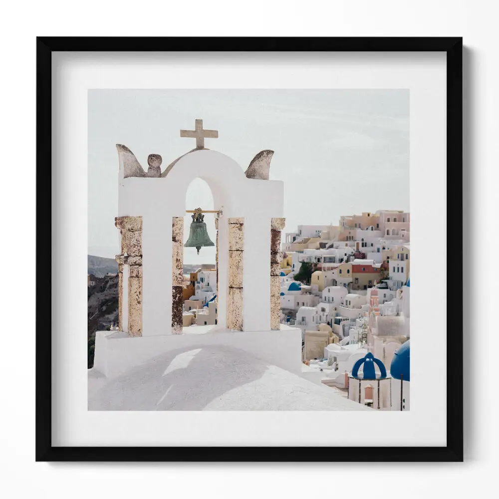 Obraz v ráme Architektúra gréckeho Santorini