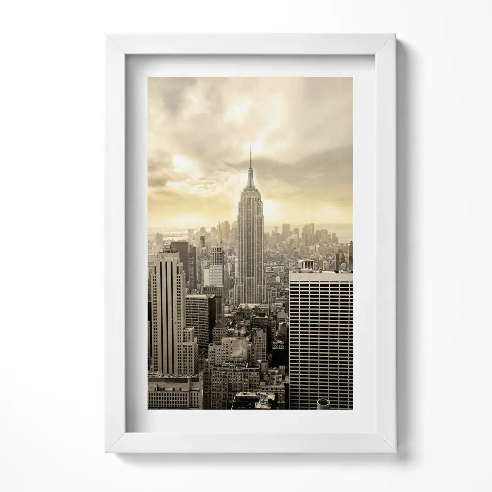 Obraz v ráme Panoráma Empire State Building