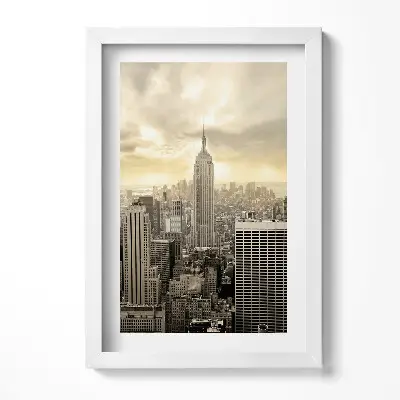 Obraz v ráme Panoráma Empire State Building