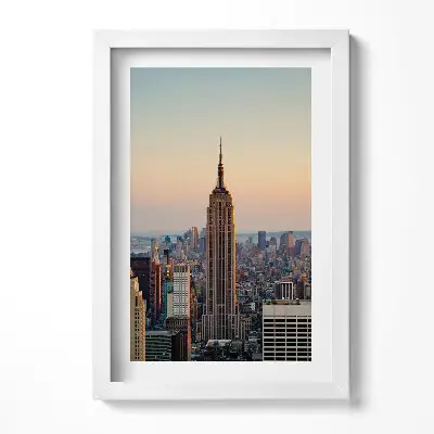 Obraz v ráme Panoráma New Yorku