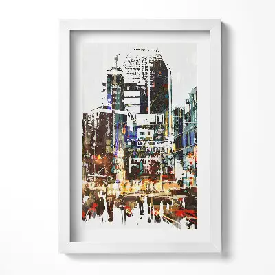 Obraz v ráme New York mesto pulzujúce životom