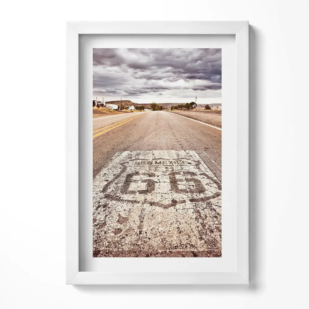 Obraz v ráme Americká cesta Route 66