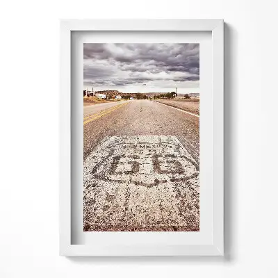 Obraz v ráme Americká cesta Route 66