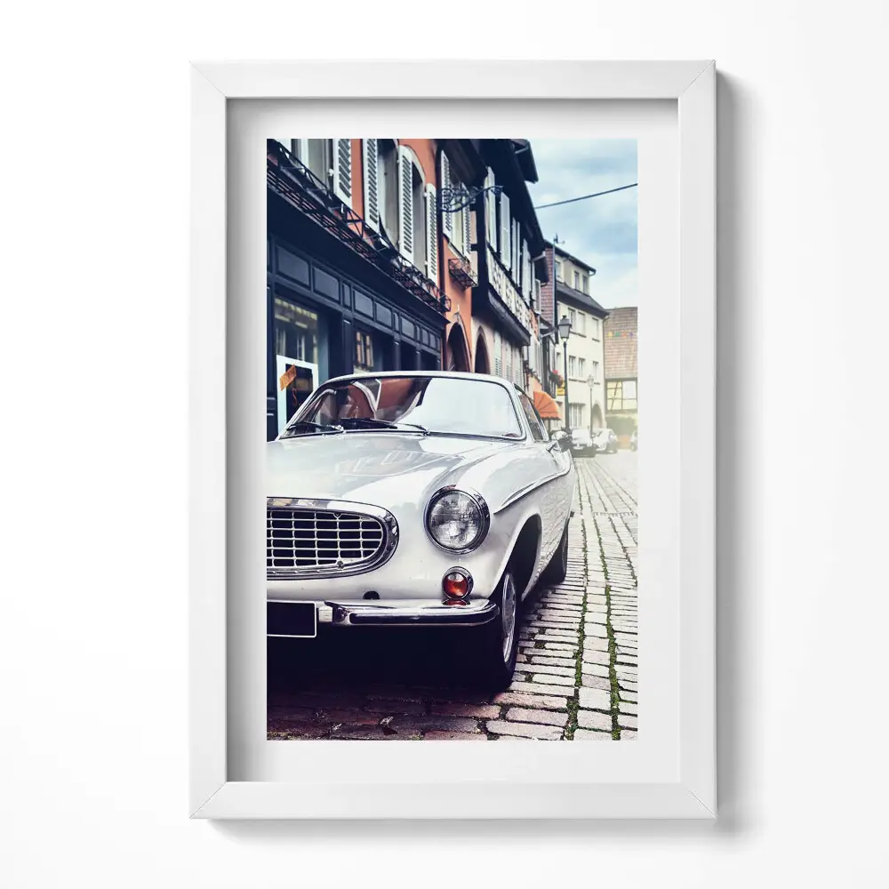 Obraz v ráme Retro auto