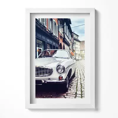 Obraz v ráme Retro auto