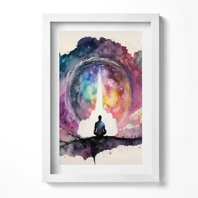Obraz v ráme Meditačný životný štýl