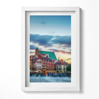 Obraz v ráme Staromestský hrad vo Varšave