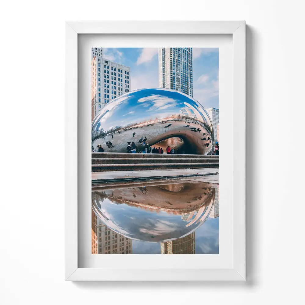 Obraz v ráme Cloud Gate Chicago