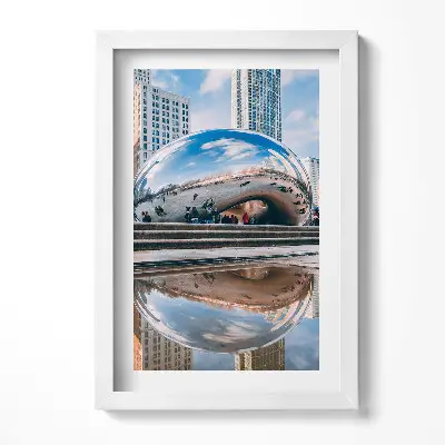 Obraz v ráme Cloud Gate Chicago