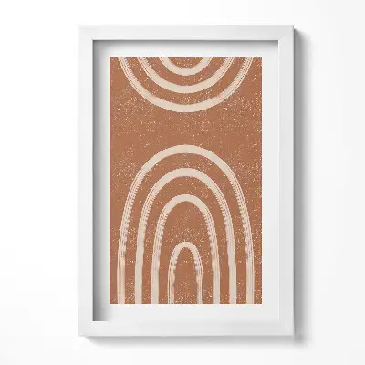 Obraz v ráme Minimalistické umenie v boho štýle