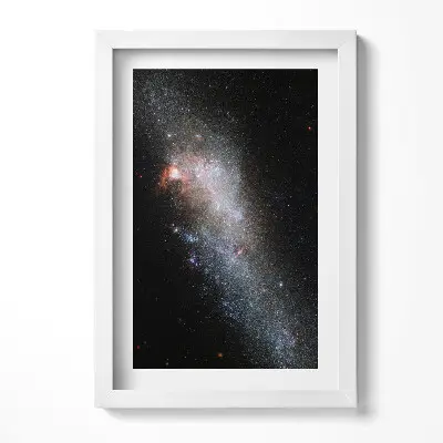 Obraz v ráme Vesmír, hviezdy a galaxie
