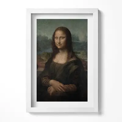 Obraz v ráme Mona Lisa od Leonarda da Vinciho