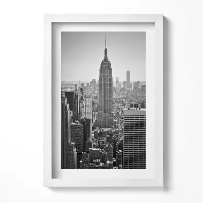 Obraz v ráme Pohľad na mrakodrapy v New Yorku