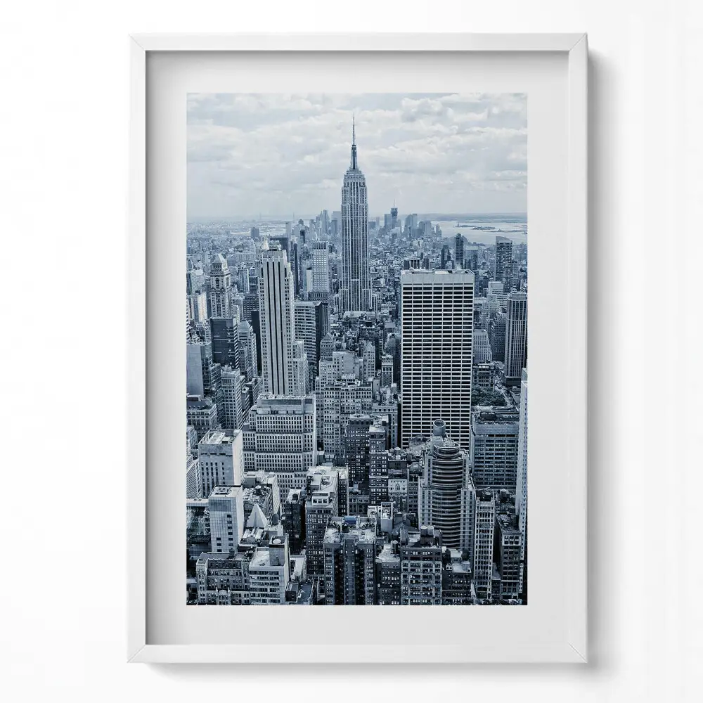 Obraz na stenu v ráme Pohľad na New York