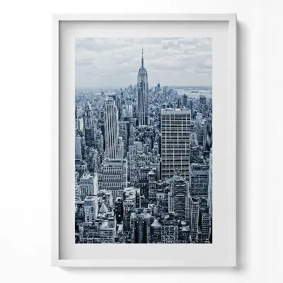 Obraz na stenu v ráme Pohľad na New York