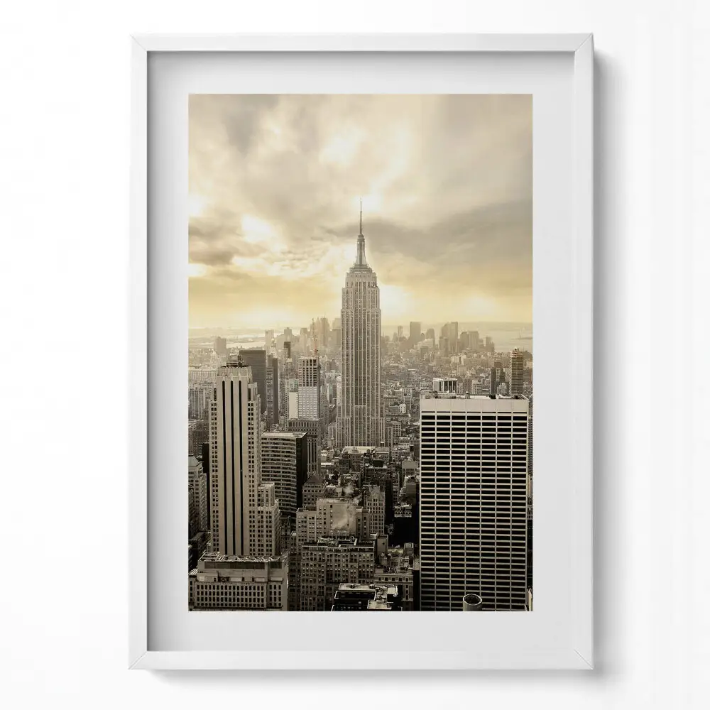Obraz v ráme Panoráma Empire State Building