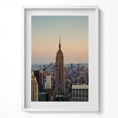 Obraz v ráme Panoráma New Yorku