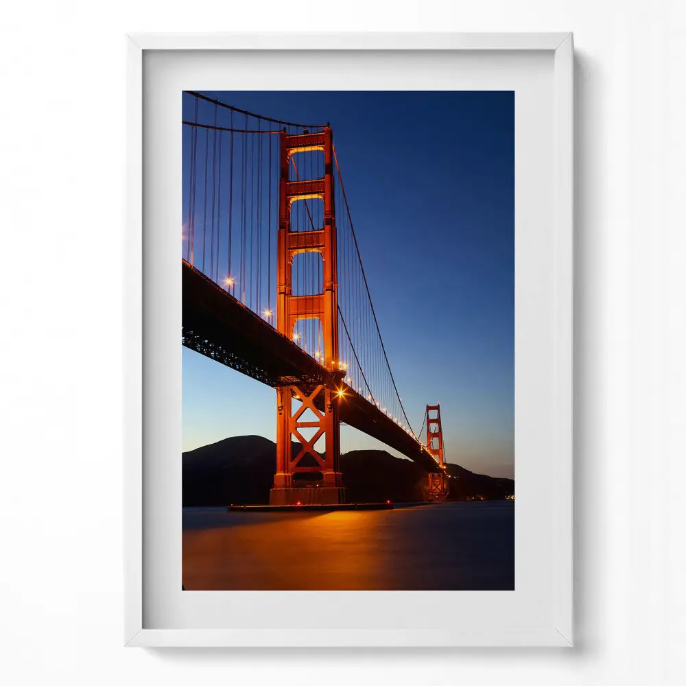 Obraz v ráme Most Golden Gate
