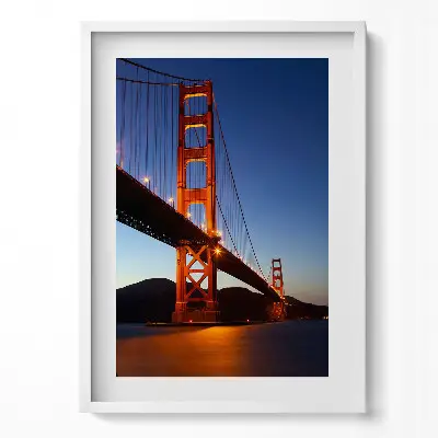 Obraz v ráme Most Golden Gate