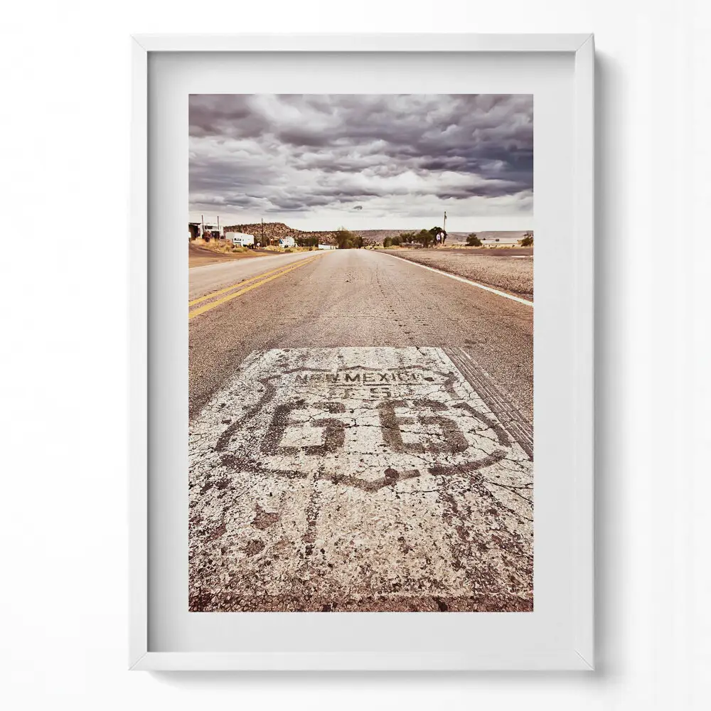 Obraz v ráme Americká štátna cesta Route 66