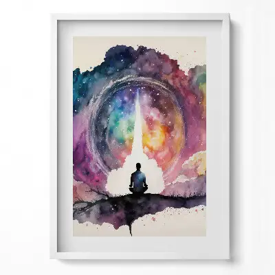 Obraz v ráme Meditačný životný štýl